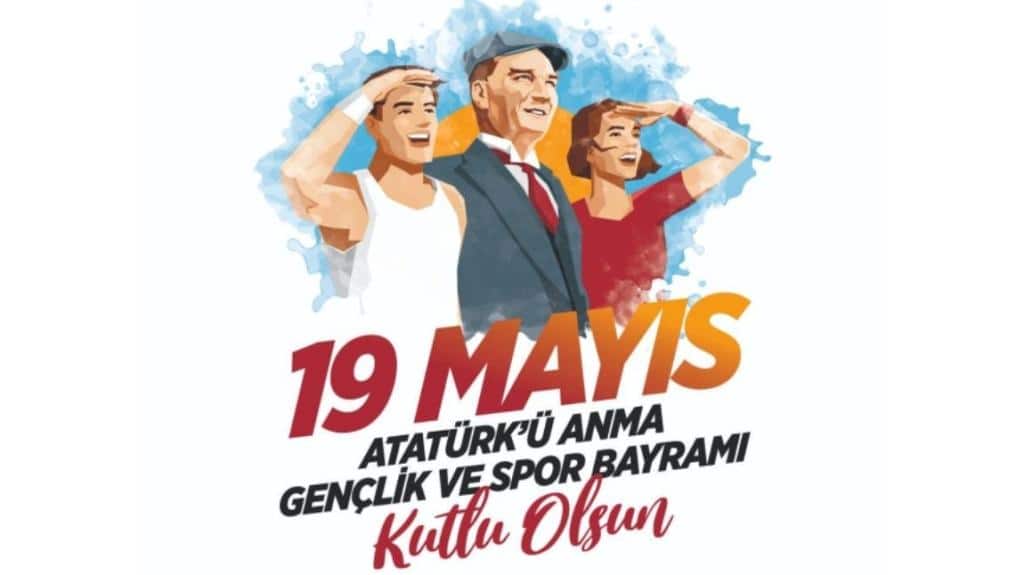 19 Mayıs Atatürk'ü Anma, Gençlik ve Spor Bayramı'nı Kutluyoruz!